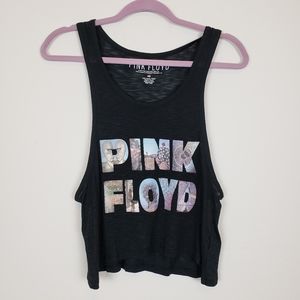 NWT Pink Floyd graphic band tee tank top size XS